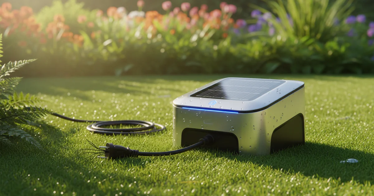 Oto Smart Sprinkler Drops the Power Cord With Solar