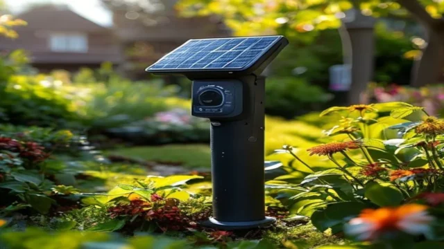 Oto Smart Sprinkler Drops the Power Cord With Solar