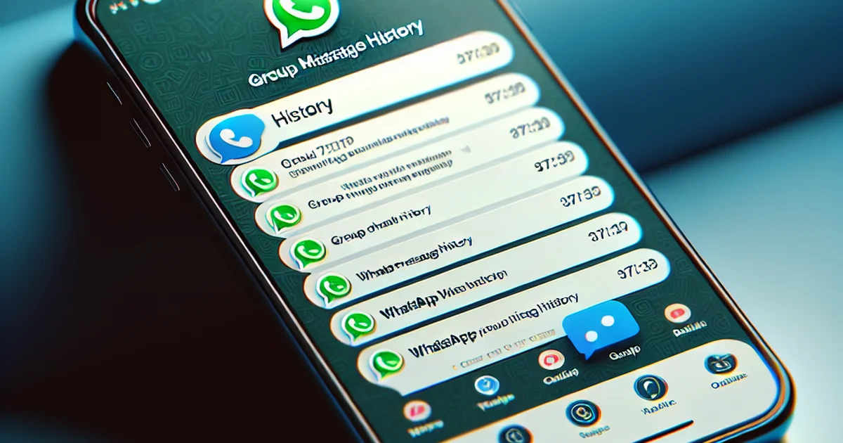 WhatsApp Unveils Group Message History Feature in Response to User Demand