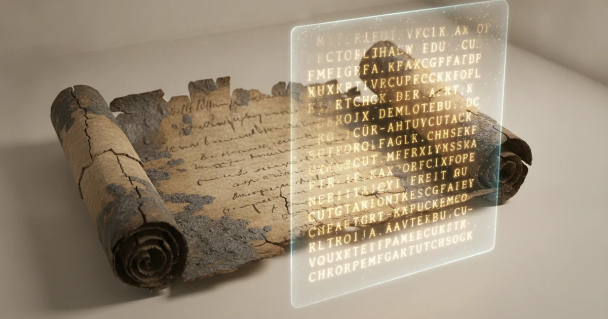 AI Reads Herculaneum Scrolls: 800 More Could Follow