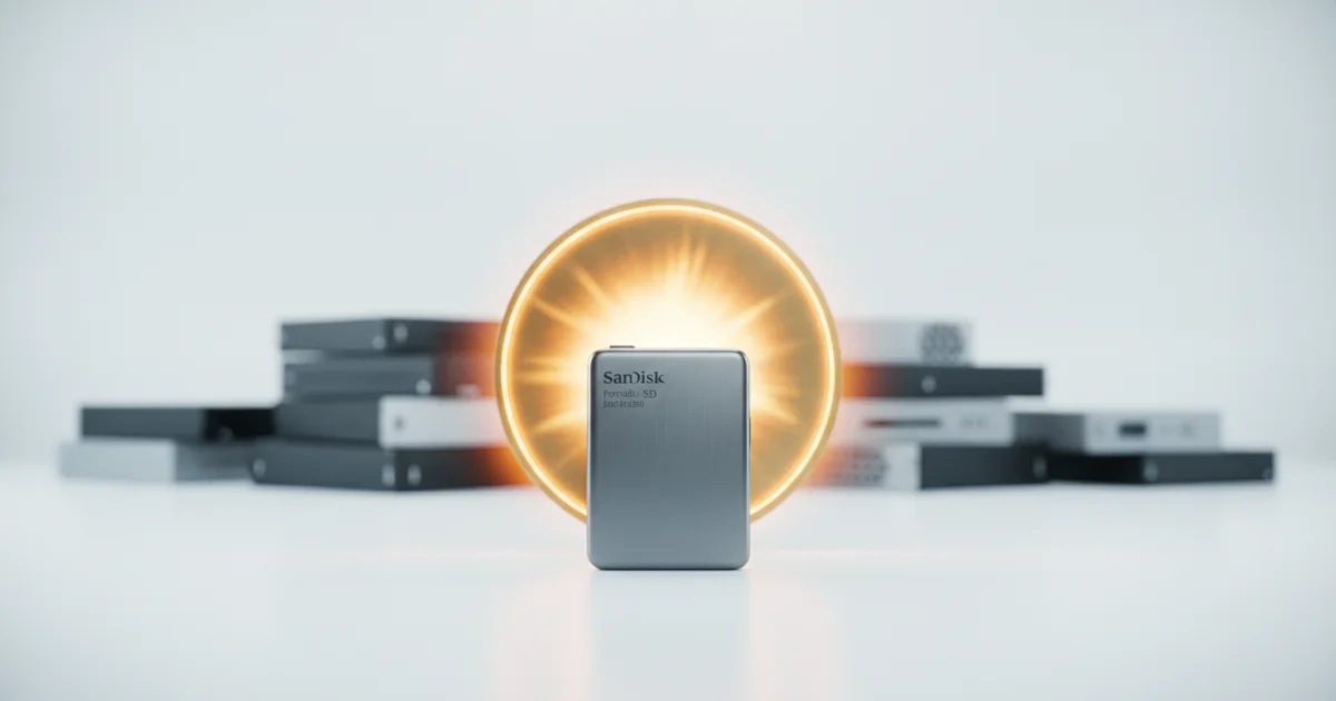 SanDisk 8TB Portable SSD Drops $1,200 at Best Buy